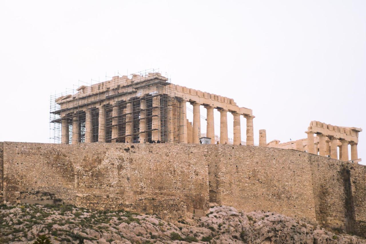 Deco Marble Apt With Acropolis View 아테네 외부 사진